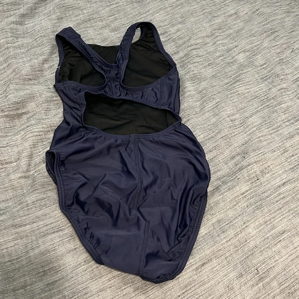 TYR Deep Blue Athletic Swimsuit - Picture 4 of 4